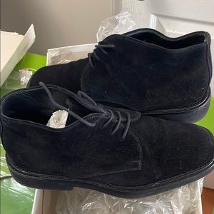 Men's Black Suede Shoes